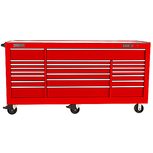‎Proto 550S 88″ Workstation - 22 Drawer, Gloss Red